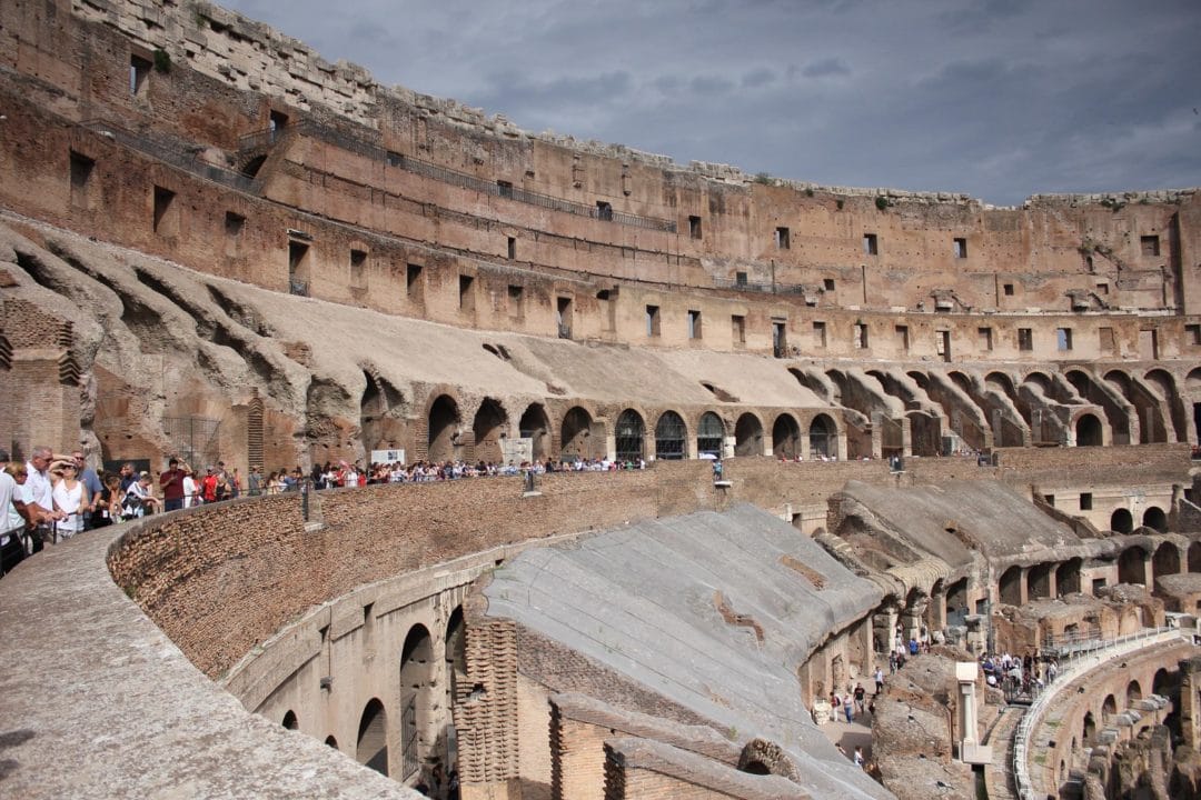 the roman colosseum was originally called