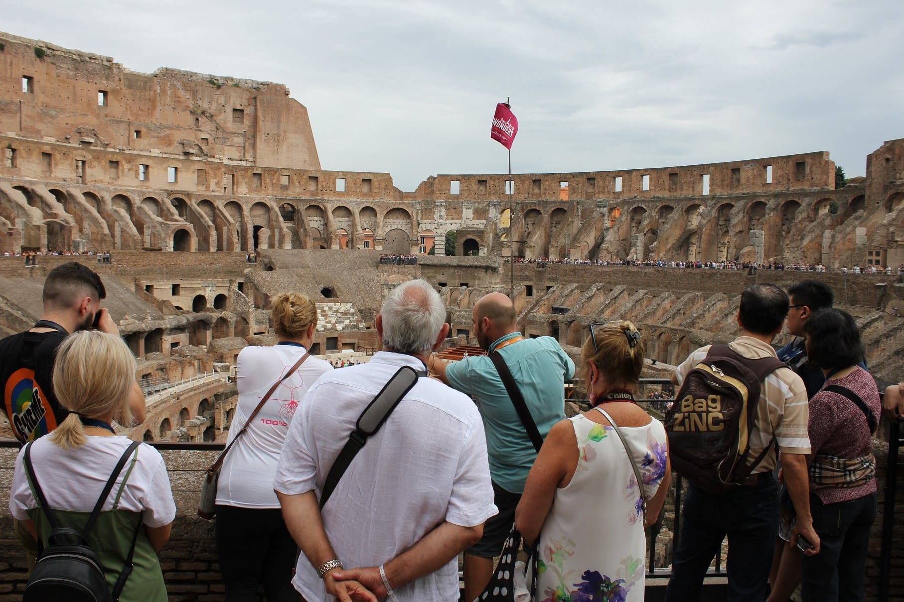 is roma pass worth it Colosseum tour group