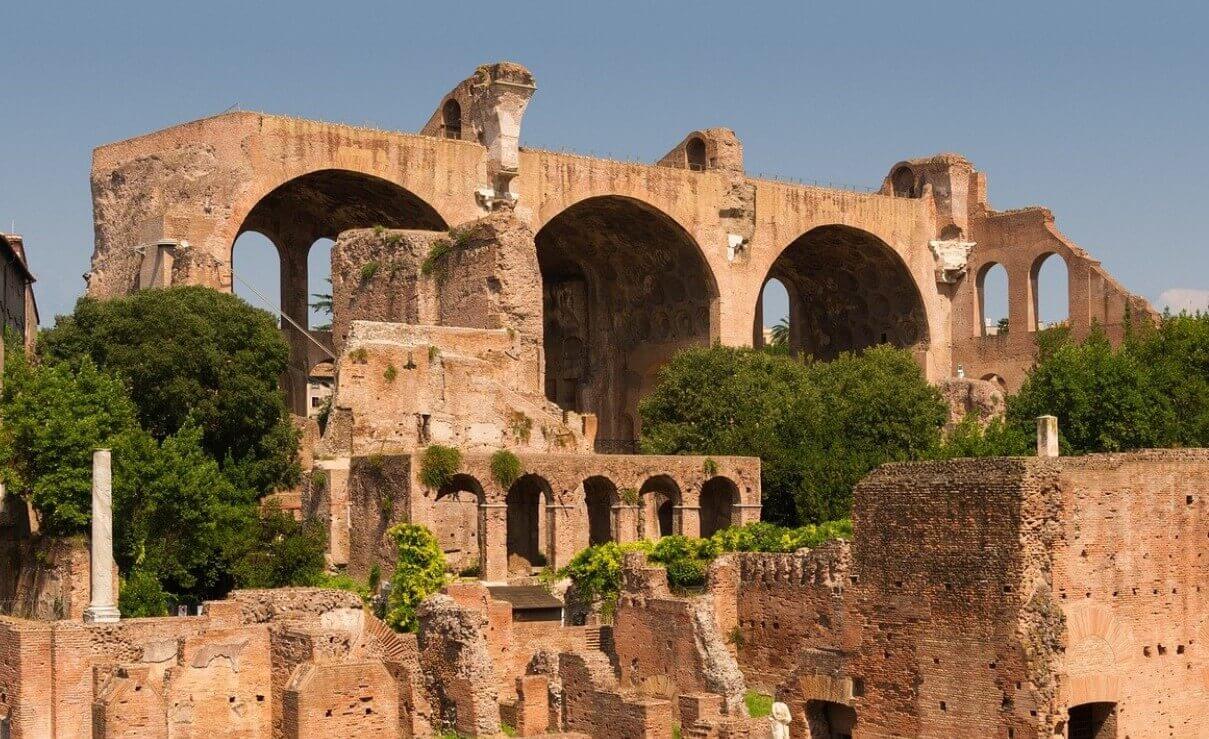 Basilica of Maxentius in Rome