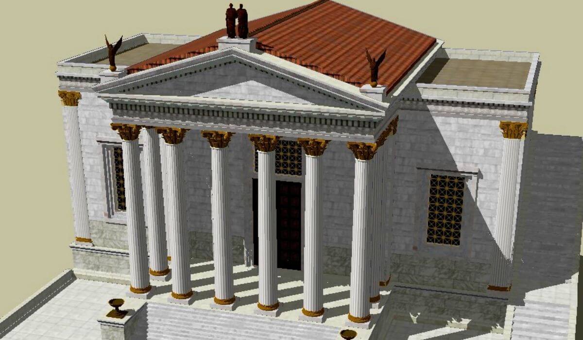Temple of Concord reconstruction
