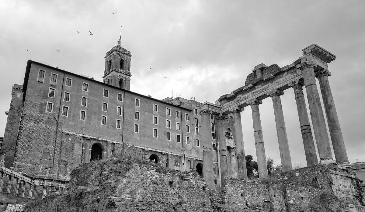 The history of Tabularium in Rome